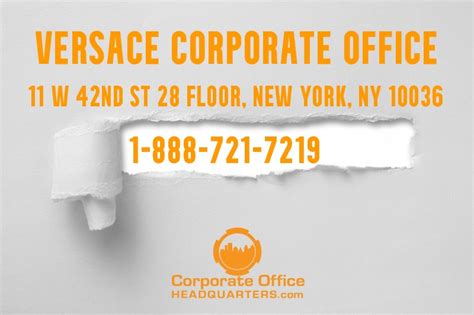 versace ufficio stampa contatti|versace corporate office.